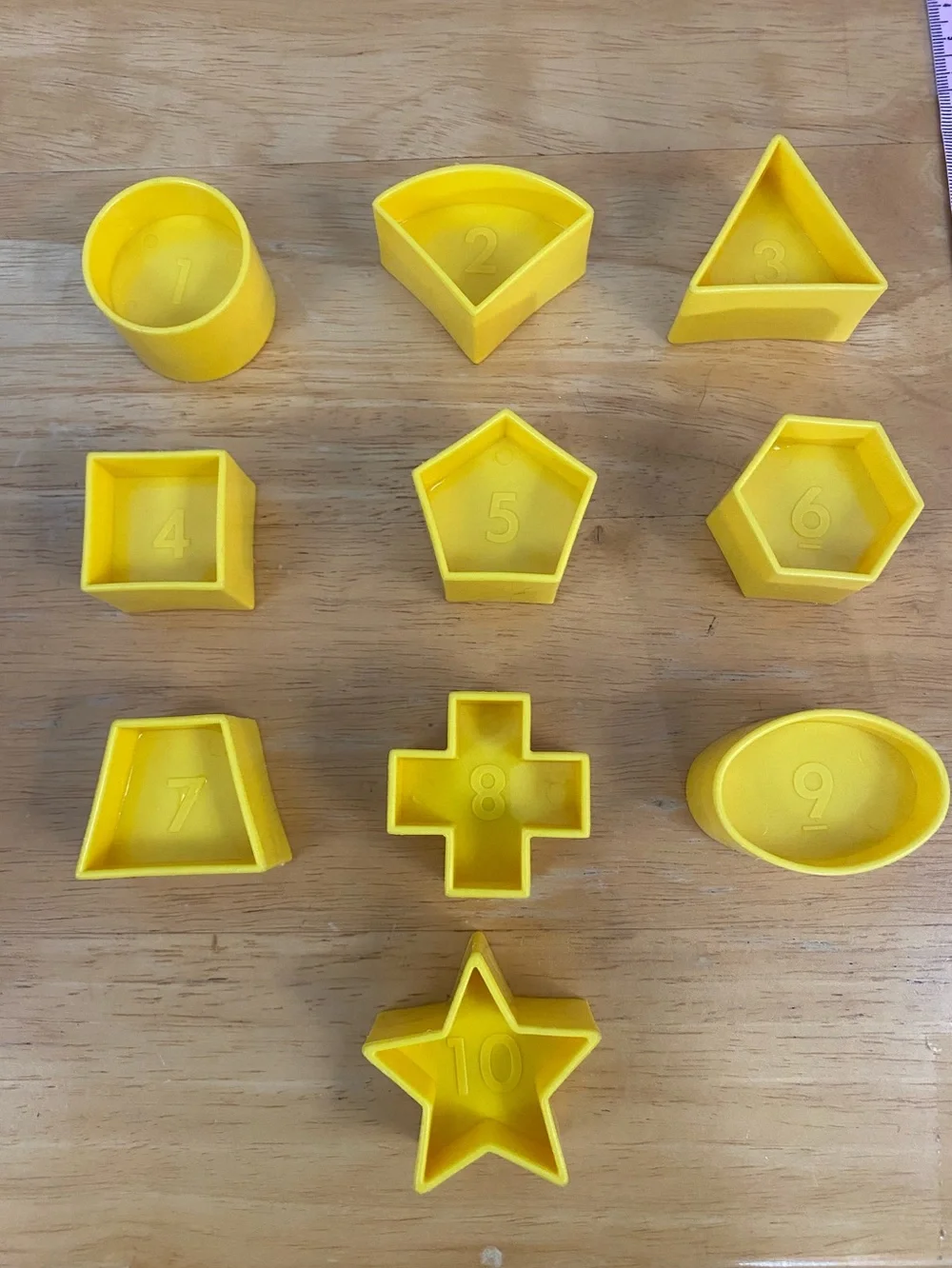 Vintage Tupperware SHAPE-O-BALL Classic Tupper Toys Shape Sorter 100% COMPLETE